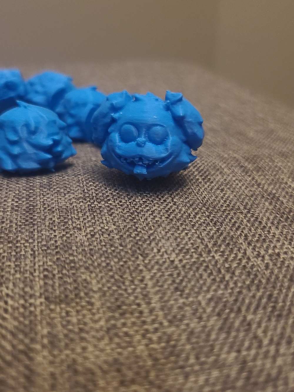 Blue Kids PJ Pug Poppy Playtime Toy Bead Accessory - Fun Character - 3d Printed